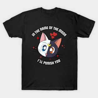 Sailor Moon Cat Luna & Artemis T-Shirt